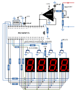 10Bit 7-Segment Digital Voltmeter 0-24V – Microcontroller Based Projects