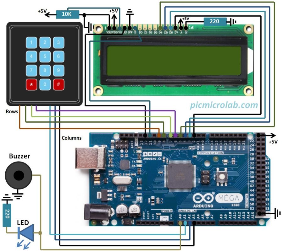 Lcd Countdown Timer Arduino Microcontroller Based Projects 8758