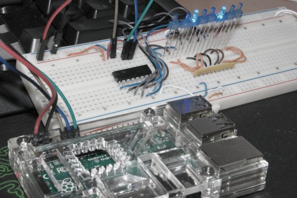 Raspberry Pi and 74HC595 Shift Register – Microcontroller Based Projects